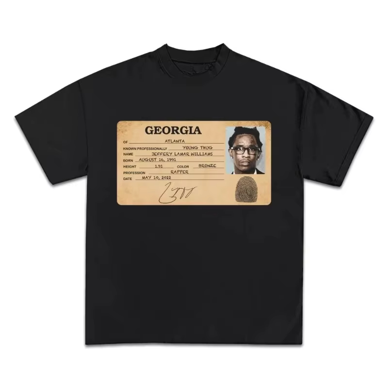 Summer Clothing Young Women - Who's Young Thug Grafik-Bedrucktes T-Shirt für