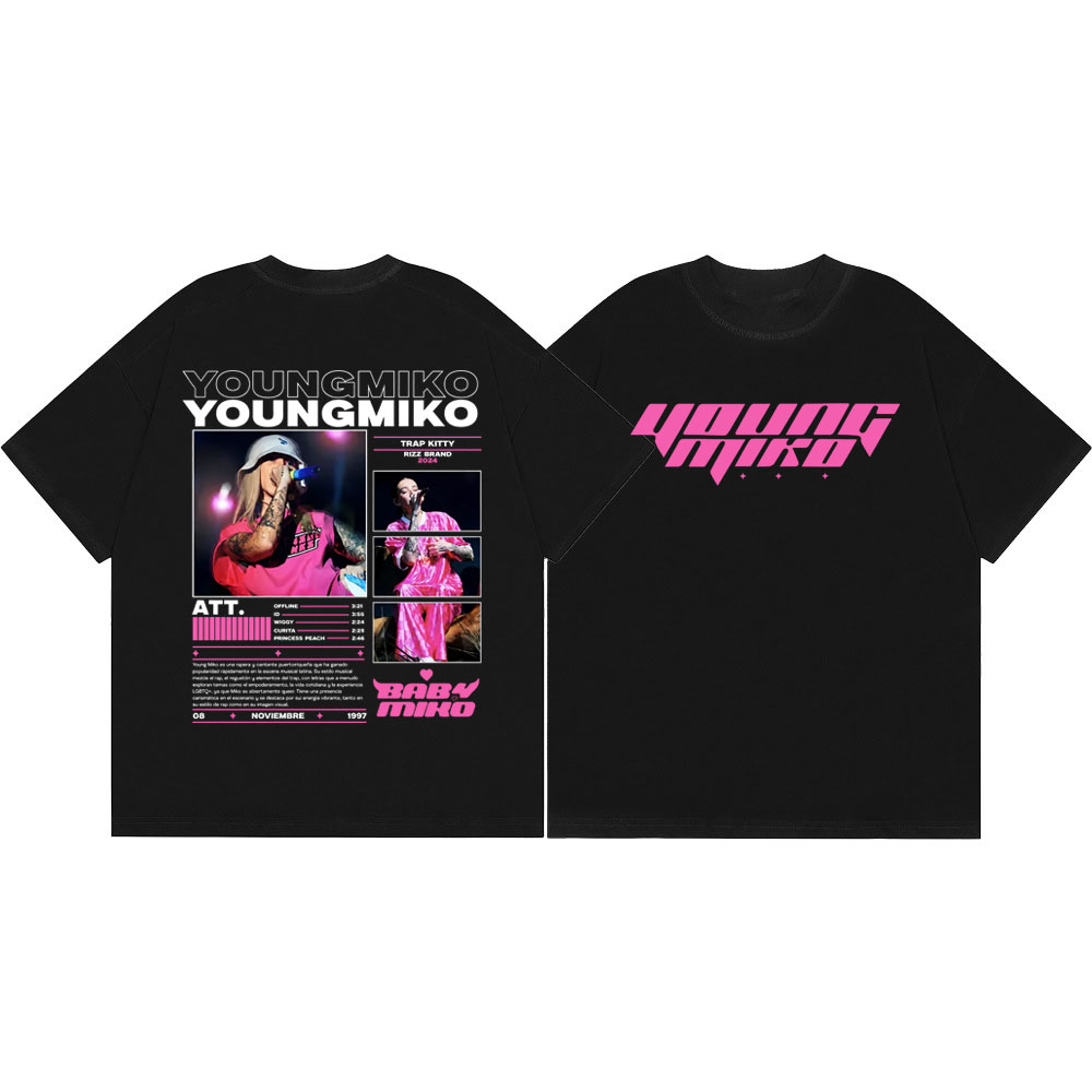 Summer Clothing Young Women - Rapper Young Miko Merch T-Shirt für