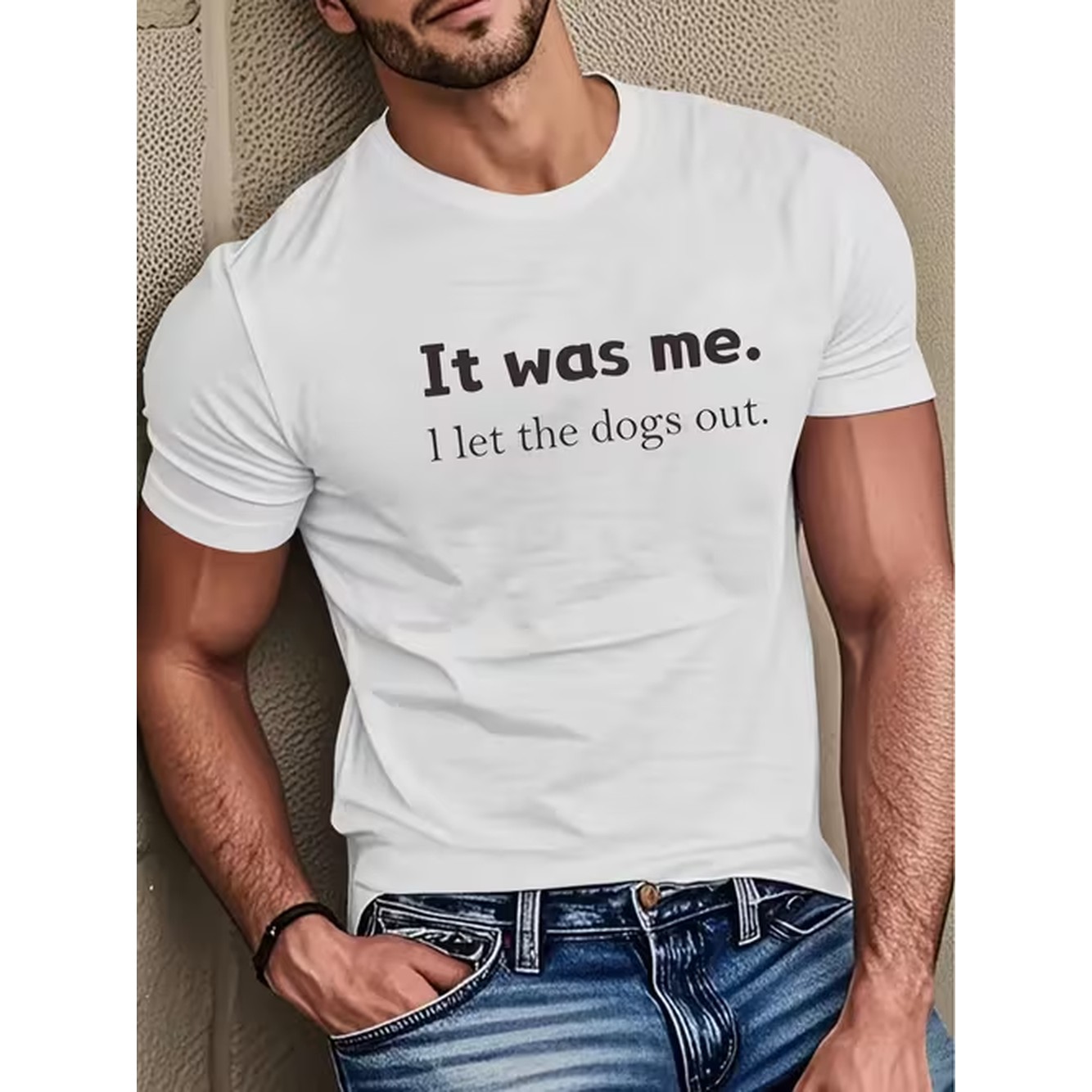 Summer Clothing Styles Men - Herren-T-Shirt „Fun I Let The Graphic“