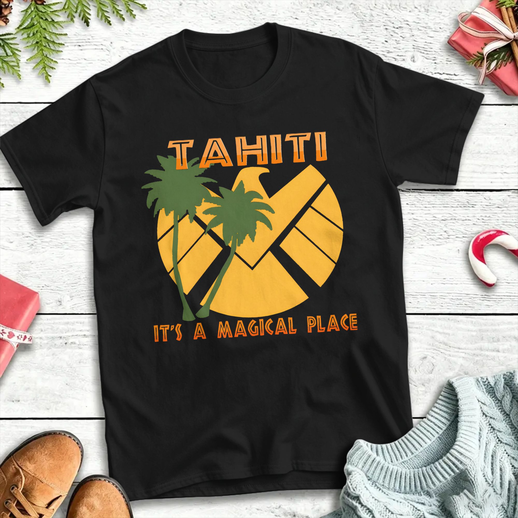 Summer Clothing Places - Tahiti ist ein magischer Ort. Baumwoll-T-Shirt