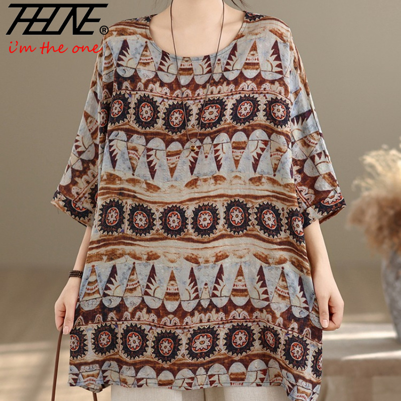 Summer Clothing Fabric - THHONE Plus Size Mode Sommer Damenbluse
