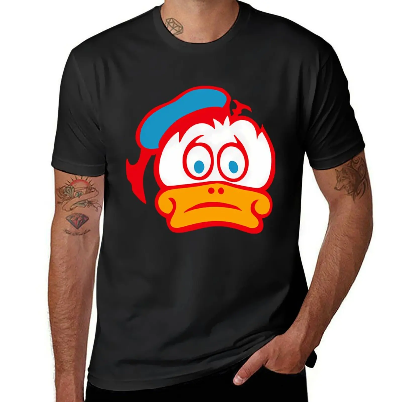 Summer Duck Clothing - Barry Sheene Ente Logo T-Shirt übergroße