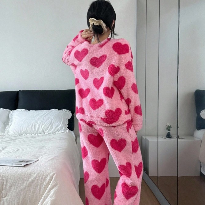 Hot Pink Pyjamas Anzug Print N – Summer House Clothing Bewertung und Preis