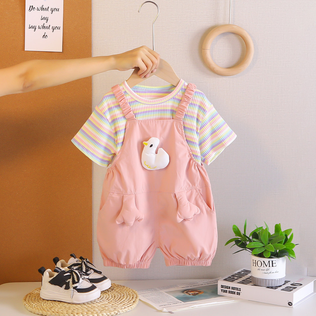 Kleinkind Mädchen Kleidungsset – Summer Duck Clothing Bewertung und Preis