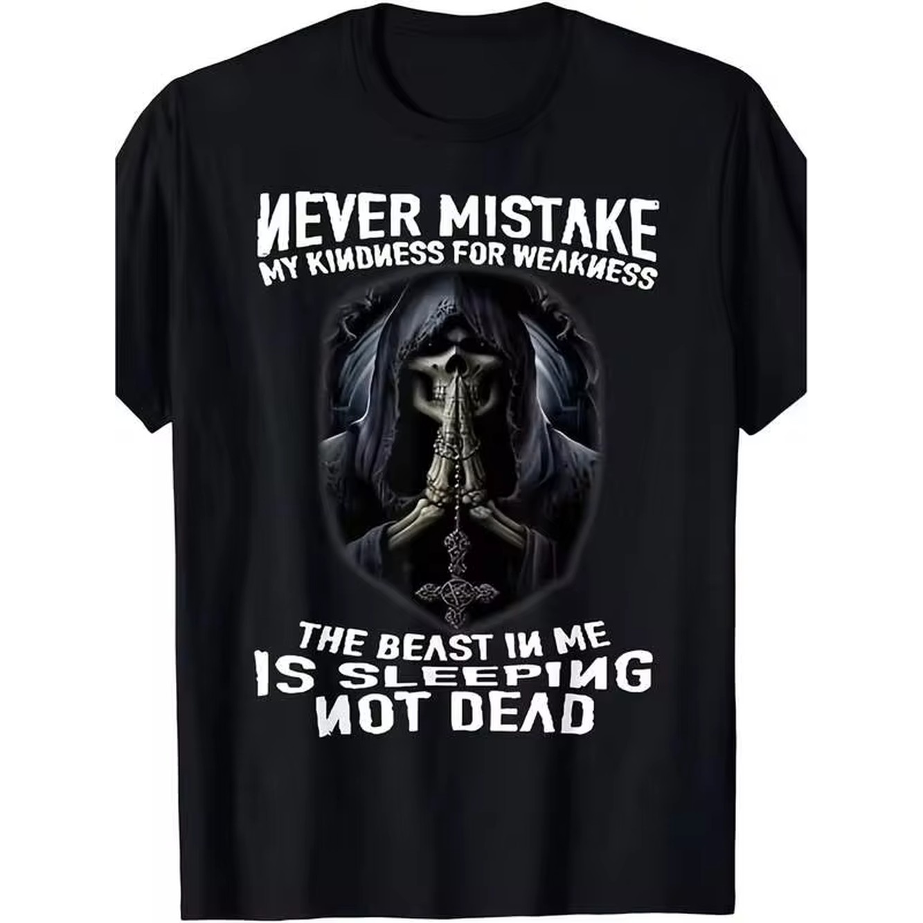 Herren-T-Shirt mit reinem Goth – Summer Clothing Italy Bewertung und Preis