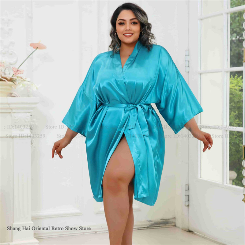 Plus Größe Frauen Robe Halbe H – Summer House Clothing Bewertung und Preis