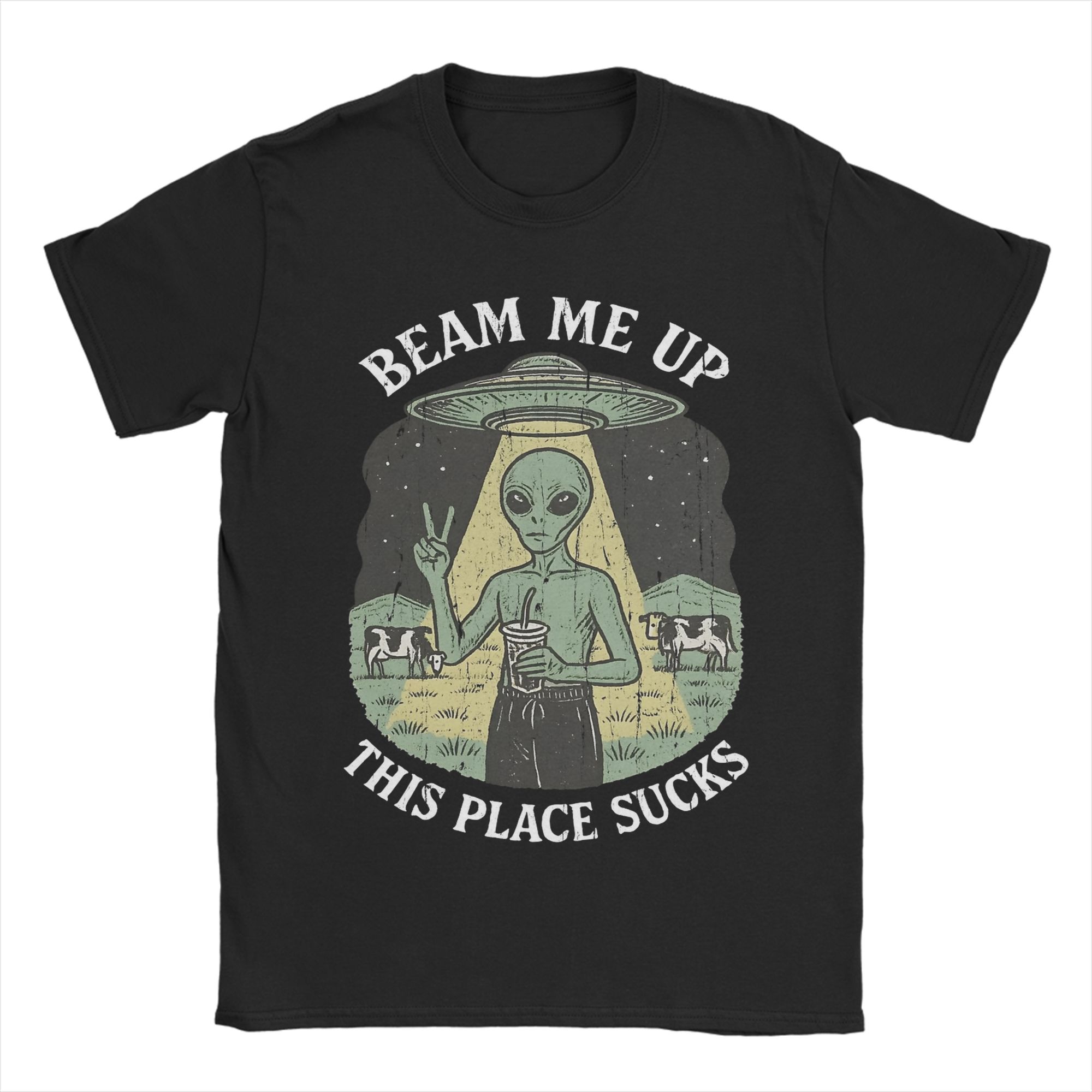 Lustiges Beam Me Up This Place – Summer Clothing Places Bewertung und Preis