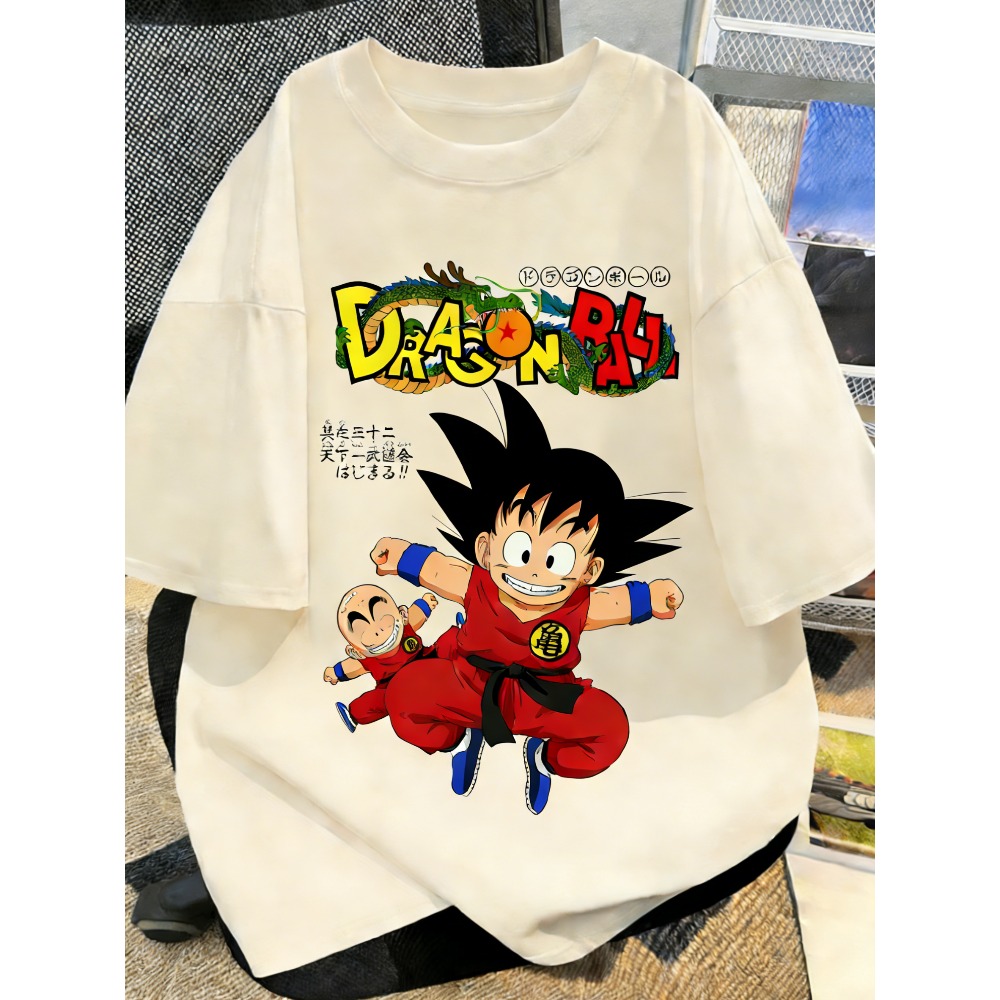 Übergrößes Dragon Ball Anime-P – Summer Clothing Styles Men Bewertung und Preis