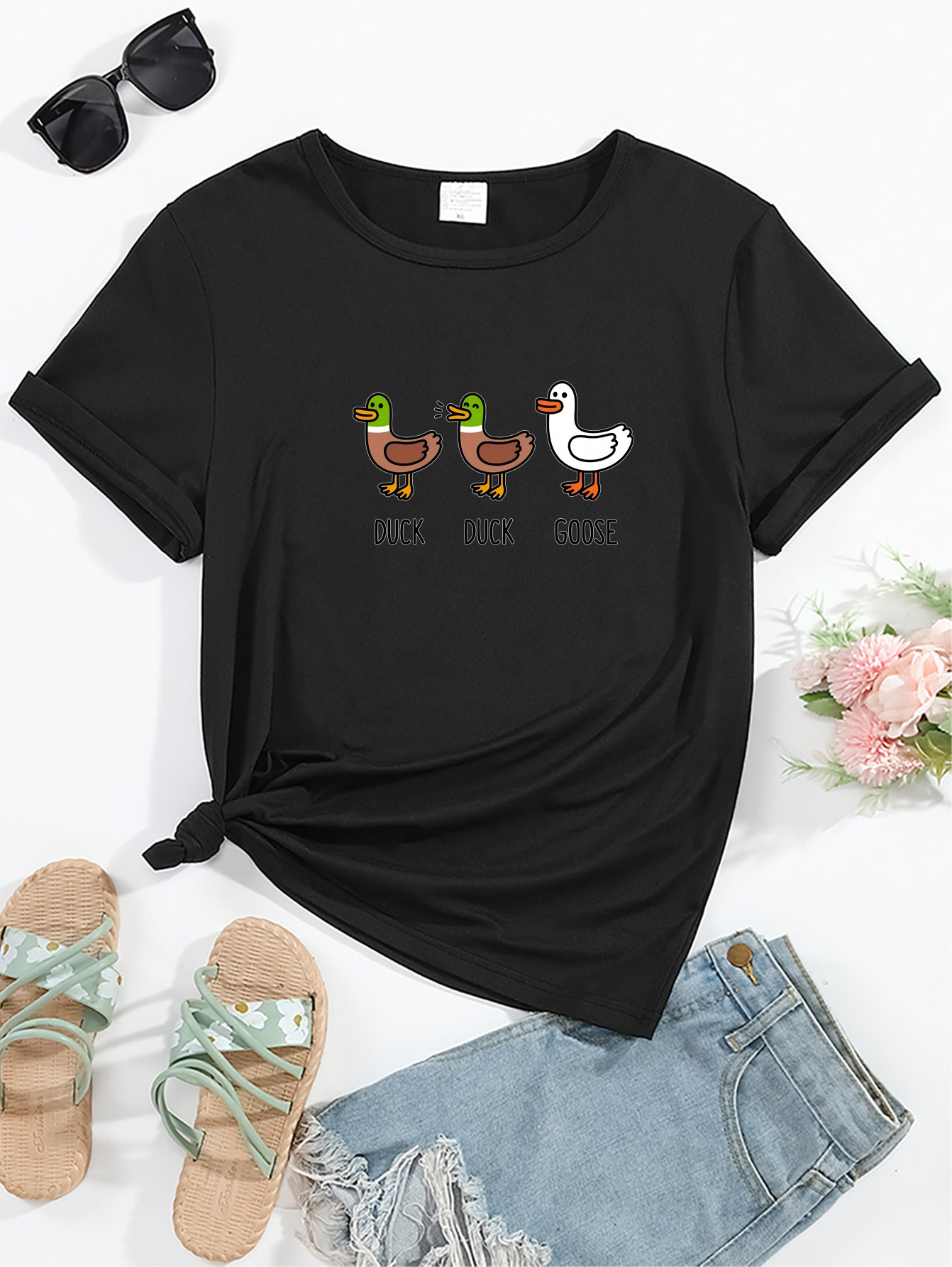 Lässiges „Duck Duck Goose“ Gra – Summer Duck Clothing Bewertung und Preis