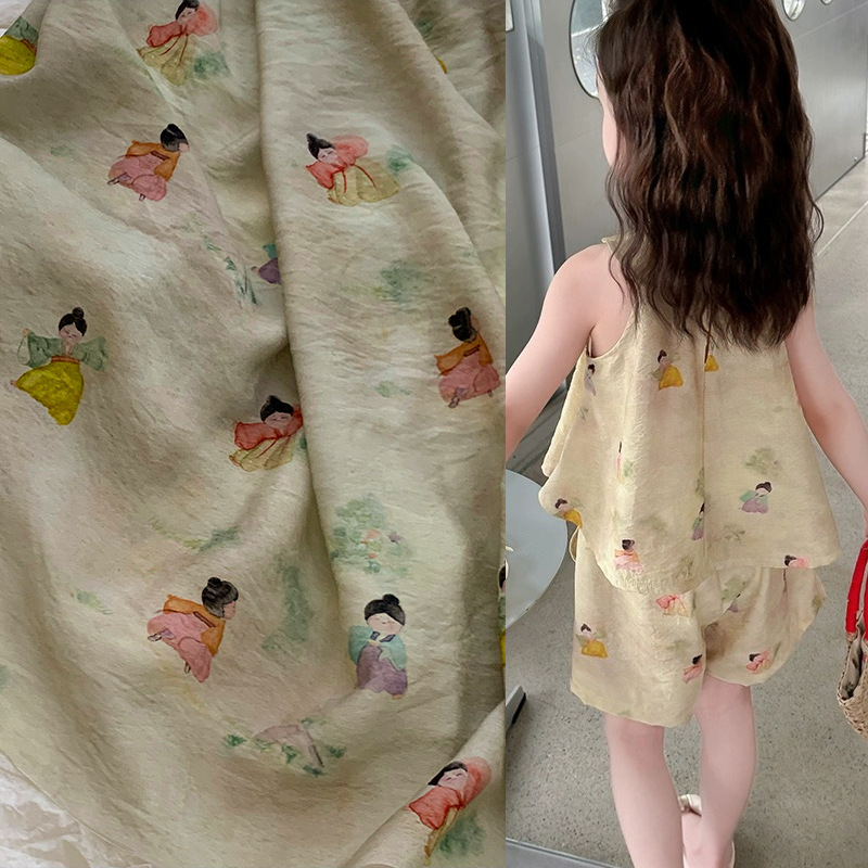 Niedlicher Druckstoff für DIY- – Summer Clothing Fabric Bewertung und Preis