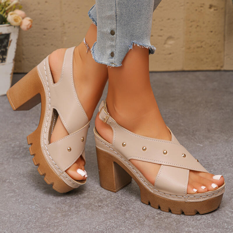 Vintage Super High Heel Cross  – Summer Clothing Offers Bewertung und Preis